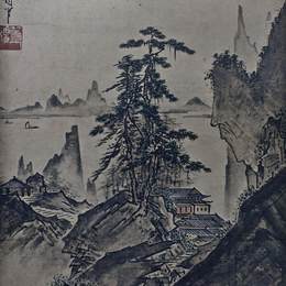 《景观》雪舟(Sesshu Toyo)高清作品欣赏