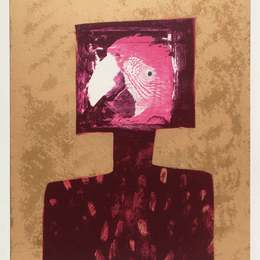 《凯利五世》西德尼·诺兰(Sidney Nolan)高清作品欣赏