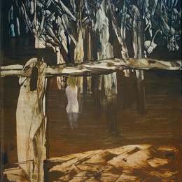 《女人与流浪》西德尼·诺兰(Sidney Nolan)高清作品欣赏