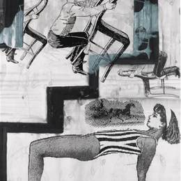 《以无政府状态的名义需要更多的秩序。》西格玛尔·波尔克(Sigmar Polke)高清作品欣赏