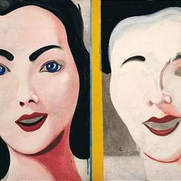 《无题（双人肖像）》西格玛尔·波尔克(Sigmar Polke)高清作品欣赏