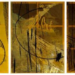 《无题（三联）》西格玛尔·波尔克(Sigmar Polke)高清作品欣赏