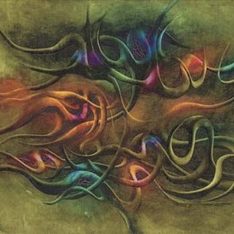 《绘画》西蒙·韩泰(Simon Hantai)高清作品欣赏