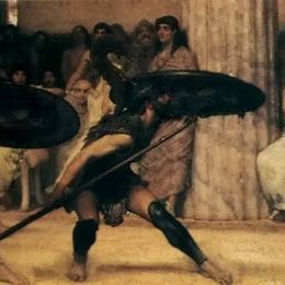 《霹雳舞》劳伦斯·阿尔玛-塔德玛(Sir Lawrence Alma-Tadema)高清作品欣赏