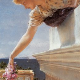 《上帝速度！》劳伦斯·阿尔玛-塔德玛(Sir Lawrence Alma-Tadema)高清作品欣赏