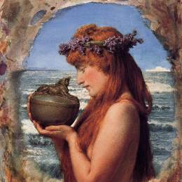 《潘多拉》劳伦斯·阿尔玛-塔德玛(Sir Lawrence Alma-Tadema)高清作品欣赏