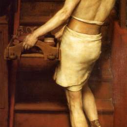 《罗马陶器》劳伦斯·阿尔玛-塔德玛(Sir Lawrence Alma-Tadema)高清作品欣赏