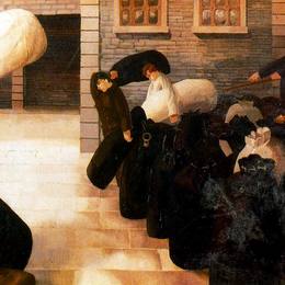 《分类和移动工具包》斯坦利·斯宾塞(Stanley Spencer)高清作品欣赏