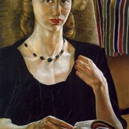 《达芙妮斯宾塞》斯坦利·斯宾塞(Stanley Spencer)高清作品欣赏