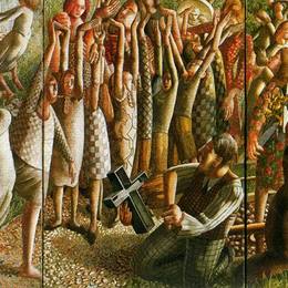 《复活》斯坦利·斯宾塞(Stanley Spencer)高清作品欣赏