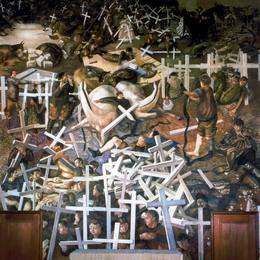 《士兵的复活》斯坦利·斯宾塞(Stanley Spencer)高清作品欣赏