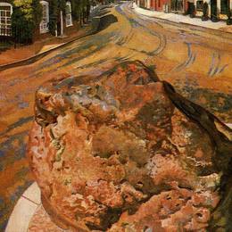 斯坦利·斯宾塞(Stanley Spencer)高清作品:The Tarry Stone. Cookham