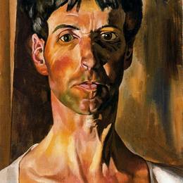 《自画像》斯坦利·斯宾塞(Stanley Spencer)高清作品欣赏