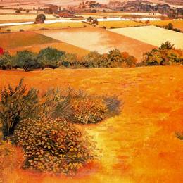 斯坦利·斯宾塞(Stanley Spencer)高清作品:Cockmarsh hill - Cookham