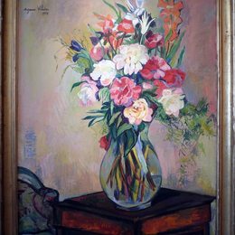 《花束》苏珊娜·瓦拉东(Suzanne Valadon)高清作品欣赏