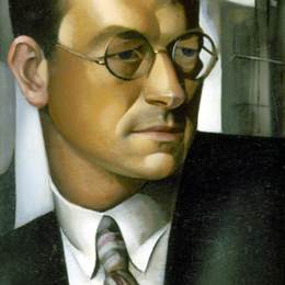 塔玛拉·德·蓝碧嘉(Tamara de Lempicka)高清作品:Portrait of Pierre de Montaut