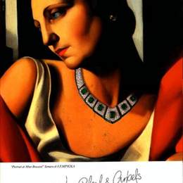 《布朗卡夫人的肖像》塔玛拉·德·蓝碧嘉(Tamara de Lempicka)高清作品欣赏