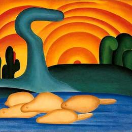 阿马拉儿(Tarsila do Amaral)高清作品:obra-tarsila-do-amaral