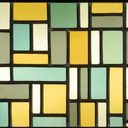 《彩色玻璃成分Ⅷ》特奥·凡·杜斯伯格(Theo van Doesburg)高清作品欣赏