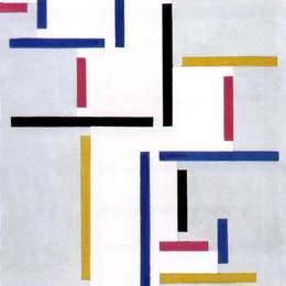 《俄罗斯舞蹈》特奥·凡·杜斯伯格(Theo van Doesburg)高清作品欣赏