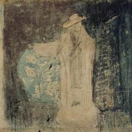 《有雕像、花瓶和罐子的静物》特奥·凡·杜斯伯格(Theo van Doesburg)高清作品欣赏