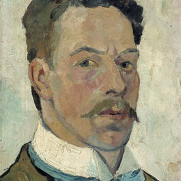 《自画像》特奥·凡·杜斯伯格(Theo van Doesburg)高清作品欣赏