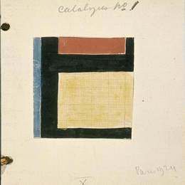 特奥·凡·杜斯伯格(Theo van Doesburg)高清作品:Study for Counter composition X