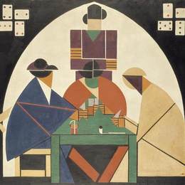 《持卡人》特奥·凡·杜斯伯格(Theo van Doesburg)高清作品欣赏