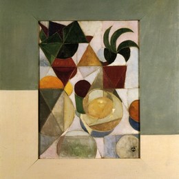 《作文三（静物）》特奥·凡·杜斯伯格(Theo van Doesburg)高清作品欣赏