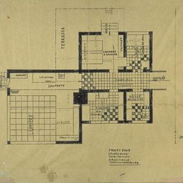 《住宅工作室项目》特奥·凡·杜斯伯格(Theo van Doesburg)高清作品欣赏