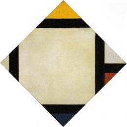 《反作用力Ⅶ》特奥·凡·杜斯伯格(Theo van Doesburg)高清作品欣赏