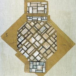 《天花板素描》特奥·凡·杜斯伯格(Theo van Doesburg)高清作品欣赏