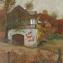 西奥多·帕拉迪(Theodor Pallady)高清作品:House from Oltenia