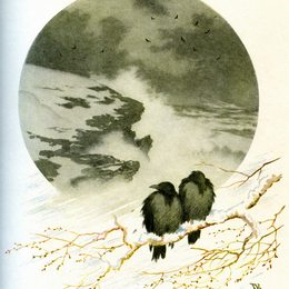 《三月》蒂奥多·吉特尔森(Theodor Severin Kittelsen)高清作品欣赏