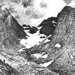 《拉夫朗德山脉》蒂奥多·吉特尔森(Theodor Severin Kittelsen)高清作品欣赏