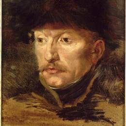 《舵手的警官》泰奥多尔·席里柯(Theodore Gericault)高清作品欣赏