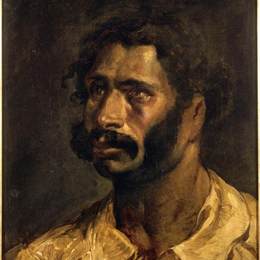 《水母木匠肖像》泰奥多尔·席里柯(Theodore Gericault)高清作品欣赏