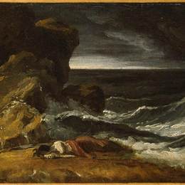 《沉船事故》泰奥多尔·席里柯(Theodore Gericault)高清作品欣赏