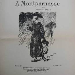 《蒙帕尔纳斯》索菲尔·史坦林(Theophile Steinlen)高清作品欣赏