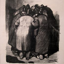 《犯罪团伙》索菲尔·史坦林(Theophile Steinlen)高清作品欣赏