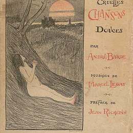 《残忍的甜歌歌》索菲尔·史坦林(Theophile Steinlen)高清作品欣赏