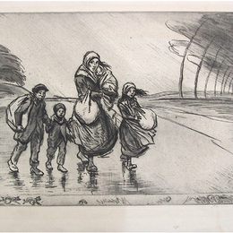 《政变》索菲尔·史坦林(Theophile Steinlen)高清作品欣赏