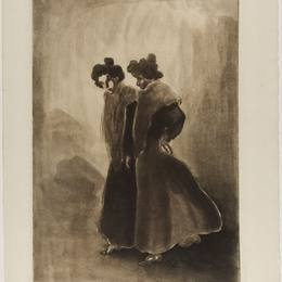 《德意志女性》索菲尔·史坦林(Theophile Steinlen)高清作品欣赏