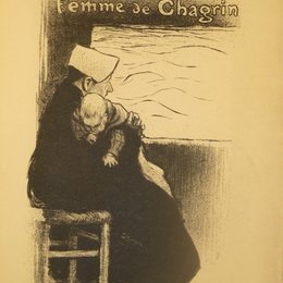 《懊恼》索菲尔·史坦林(Theophile Steinlen)高清作品欣赏