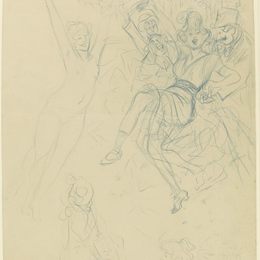 《我把银行的研究》索菲尔·史坦林(Theophile Steinlen)高清作品欣赏