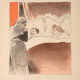《我答应了格特鲁德》索菲尔·史坦林(Theophile Steinlen)高清作品欣赏