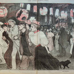 《莱斯乔伊斯》索菲尔·史坦林(Theophile Steinlen)高清作品欣赏