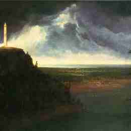 《布洛克纪念碑》托马斯·科尔(Thomas Cole)高清作品欣赏