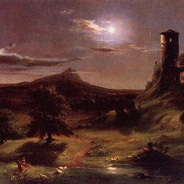 《月光》托马斯·科尔(Thomas Cole)高清作品欣赏