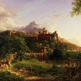 《出发》托马斯·科尔(Thomas Cole)高清作品欣赏